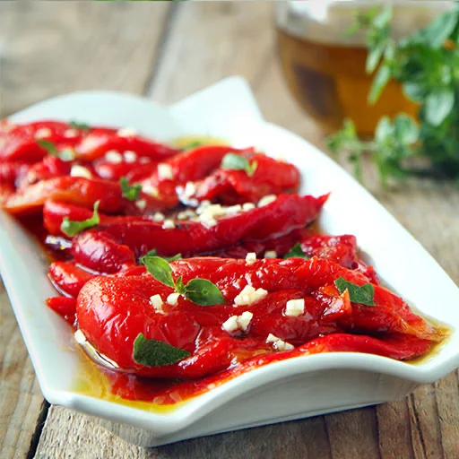 Közlenmiş biber